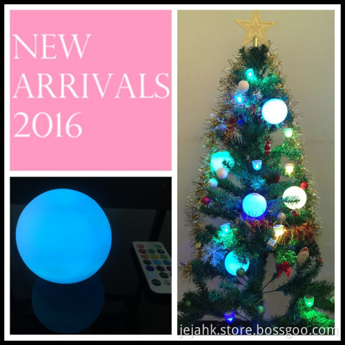 Waterproof Floating Christmas Decorative LED Mood Light Ball
